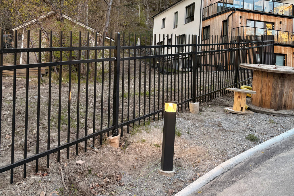 Villa Staket Svart 1,5 m x 2,5 m